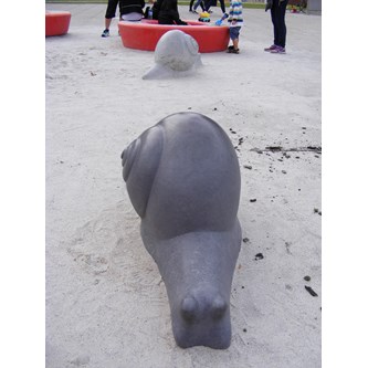 Lissy dyreskulptur snegl