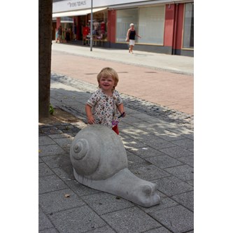 Lissy dyreskulptur snegl
