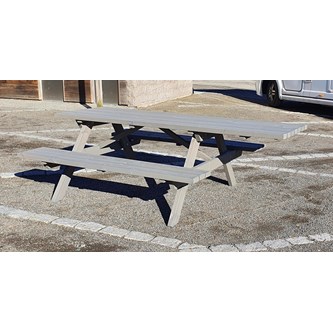 Ljusnan picnicbord tilgængelighedstilpasset 170-220 cm