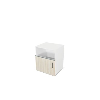 Norden affaldsbeholder frontåbning hvid H60