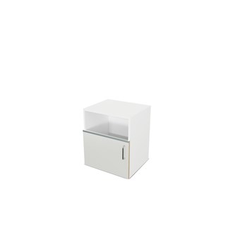 Norden affaldsbeholder frontåbning hvid H60