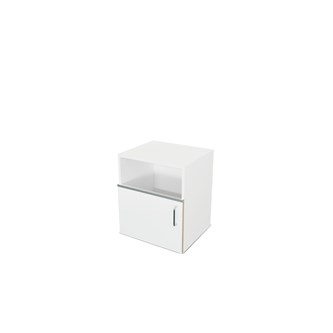 Norden affaldsbeholder frontåbning hvid H60