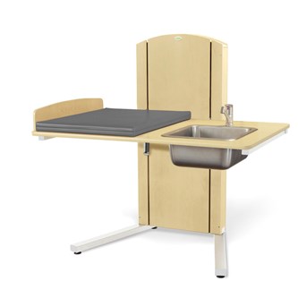 Lyfta puslebord fritstående