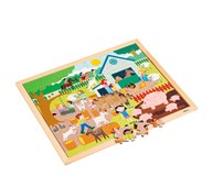 EDUCO rammepuslespil - I zoologisk have
