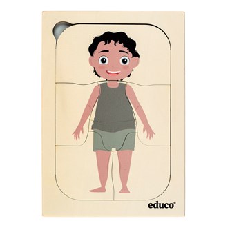 EDUCO Lag-på-lag-puslespil - Dreng