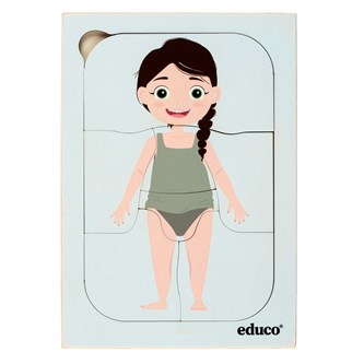 EDUCO Lag-på-lag-puslespil - Pige