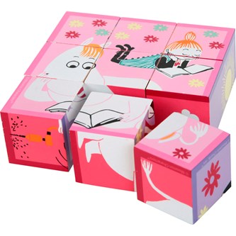 Mumitroldene kubepuslespil, 9 brikker