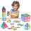 Polydron Kindermag transparent 96 dele