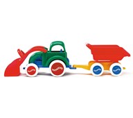 Jumbo traktor med vogn