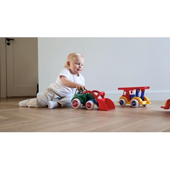 Jumbo traktor med vogn