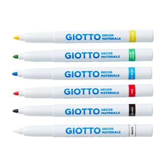 Giotto dekorationstuscher, 6-pak