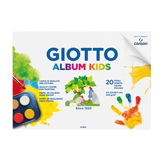 Akvarelblok Giotto Kids, 200 g A4