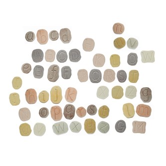 Taktile bogstavssten, 52-pak