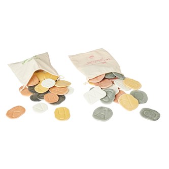 Taktile bogstavssten, 52-pak