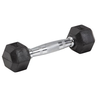 Master fitness sekskantede håndvægte, 1 kg