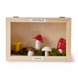 Kigkasse i træ 20x20 cm