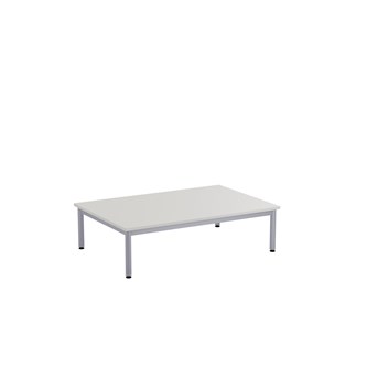 12:38 legebord HPL 120x80 cm sølv stel