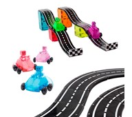 Magna-Tiles stor bilbane 58 dele