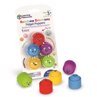 Fidget poppers følelser 5 stk.