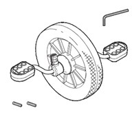 Reservedel Winther - Forhjul
