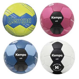 Pakke med Leo-håndbolde fra Kempa