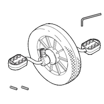 Reservedel Winther - Forhjul