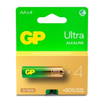 Batteri AA/LR6, 4-pak