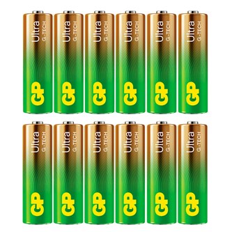 Batteri AA/LR6, 12-pak