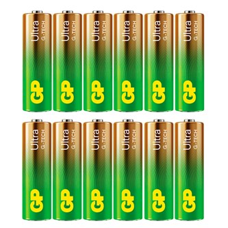 Batteri AA/LR6, 12-pak