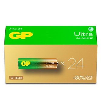 Batteri AA/LR6, 24-pak