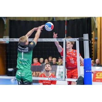 Gala volleyball, kamp, FIVB-godkendt