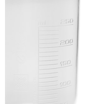 Målebæger 250 ml 10 stk.