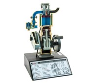 Model 4-takts motor benzin