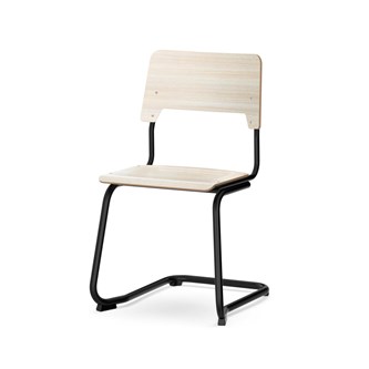 Como stol C-stel sh 45 cm stort sæde sort stel