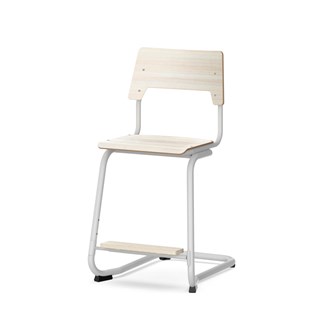 Como stol C-stel sh 50 cm medium sæde sølv stel