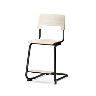 Como stol C-stel sh 50 cm medium sæde sort stel