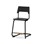 Como stol C-stel sh 50 cm medium sæde sort stel