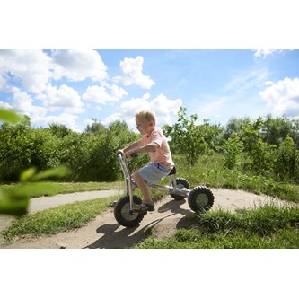 Winther Viking trehjulet cykel forkromet