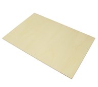 Plywood til laserskærer 400x300 mm, 3mm, 10 stk.