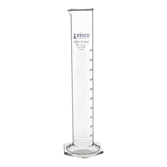Målecylinder 500 ml 2 stk.