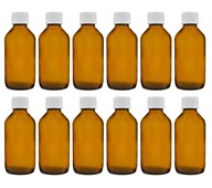 Reagensflaske 125 ml 12 stk.