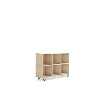 Kubus 6 rum birk med HT-top