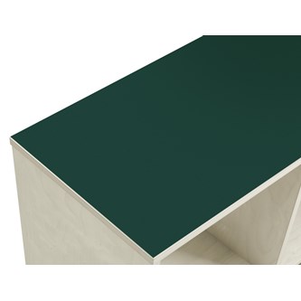 Kubus buet 6 rum hvidpigmenteret H77