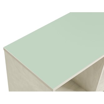 Kubus buet 6 rum hvidpigmenteret H77