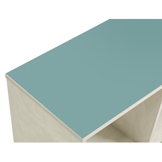 Kubus buet 6 rum hvidpigmenteret H77