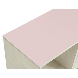 Kubus buet 6 rum hvidpigmenteret H77