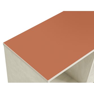 Kubus buet 6 rum hvidpigmenteret H77