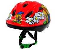Bamse cykelhjelm rød