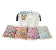 Rørperler Midi stor startpakke med perleplader og motiver
