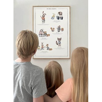 Plakat, En God Ven, 50x70 cm